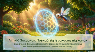 3 червня - День засобів захисту від комах
