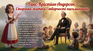 Ганс-Крістіан Андерсен. Сторінки життя та творчості письменника