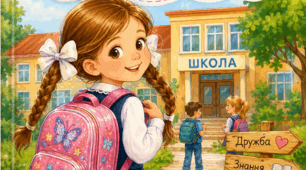 Книга. "Перший день у школі»