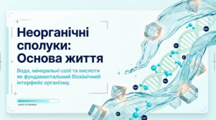 Неорганічні сполуки: Вода, солі та кислоти