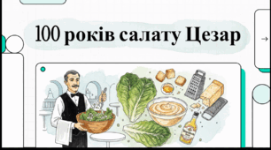 Відеоогляд "Столітня історія салату «Цезар»"