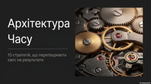 Сутність тайм-менеджменту як мистецтва свідомого планування та організації життєвих подій для підвищення особистої ефективності