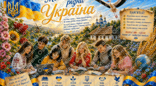 💛💙 Постер💛💙💛 Моя рідна Україна 💛💙