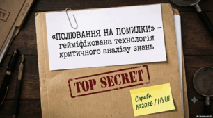 Інтерактивний метод "Полювання на помилки» + ПРОТОКОЛ вивчення помилки