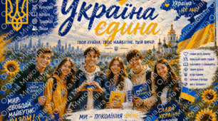 🌻  Постер💛💙🌻  Україна єдина 🌻