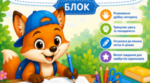 Робочий зошит «Готуємо руку до письма» (5–7 років)