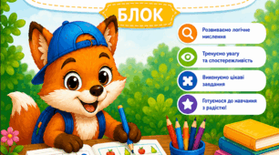 Робочий зошит «Літня академія: Розвиваємо увагу»