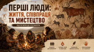 Перші люди: життя, співпраця та мистецтво - презентація