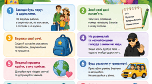 Правила безпеки під час подорожі за кордон
