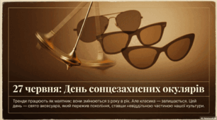 27 червня - День сонцезахисних окулярів