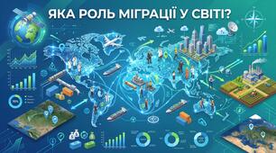 Презентація з географії 9 клас НУШ: Яка роль міграцій у світі