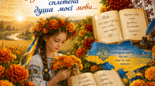 «Із  чорнобривців  сплетена  душа  моєї  мови…»
