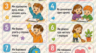 Стенд «Правила класу» для НУШ. Стенд для оформлення класу НУШ. стенд правила класу НУШ. правила класу НУШ.