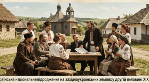 Українське національне відродження на західноукраїнських землях у другій половині ХІХ ст