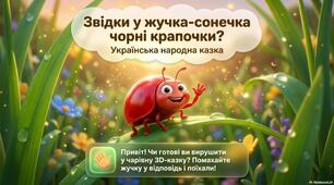 «Казка "Звідки у жучка Сонечка чорні цяцьки"».