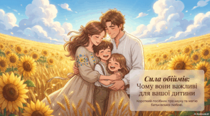 20 липня - Всесвітній день обіймів своїх дітей