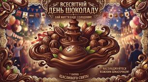 ✨🍫✨🤎✨ 7 липня — Всесвітній день шоколаду ✨🤎✨🍫✨
