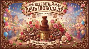 Пазл 👑🧁🍫 Всесвітній День шоколаду 🍰🤎🍬🎂