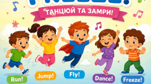 Комплект Dance-and-Freeze! для дошкільнят