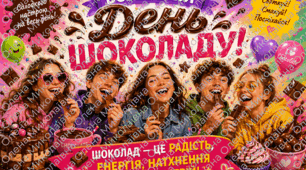 Постер 🍫🤎Всесвітній День шоколаду🤎🍫