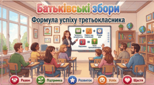 Батьківські збори №1 в 3 класі «Формула успіху третьокласника»