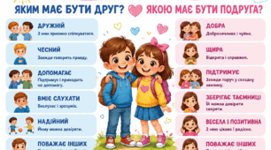 Ранкова зустріч. Тиждень 3. Мої друзі