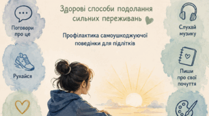 Конспект просвітницько-профілактичної бесіди: "Твої емоції мають значення: здорові способи подолання сильних переживань"