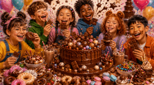 Пазл 👑🧁 Всесвітній День шоколаду 🍰🤎