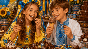 Пазл 👑🍬🍫 Всесвітній День шоколаду 🍰🍨🍫🤎🎂
