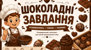 День шоколаду. Розвивальний комплект «Шоколадні завдання».
