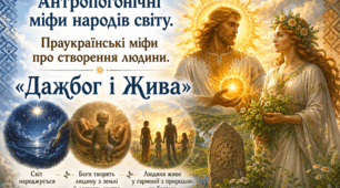 Антропогонічні міфи народів світу. Праукраїнські міфи про створення людини. «Дажбог і Жива»