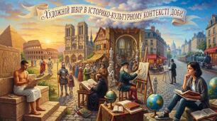 💙💛🌻Вступ. Художній твір в історико-культурному контексті доби💙💛🌻Від античної гармонії до реалізму: як час, суспільство та цінності формують мистецтво
