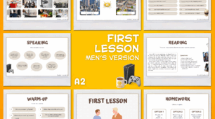 First Lesson A2. Men’s version
