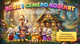 Конспект інтерактивного заняття з безпеки життєдіяльності . Казка "Вовк і семеро козенят"