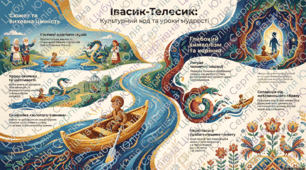 Інфографіка "Аналіз казки "Івасик Телесик"