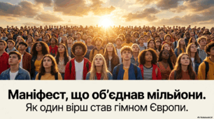 Презентація "Маніфест, що об'єднав мільйони" до вивчення оди Ф. Шиллера "До радості".