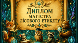 Мотиваційні відзнаки "Диплом магістра лісового етикету" (редагований формат)
