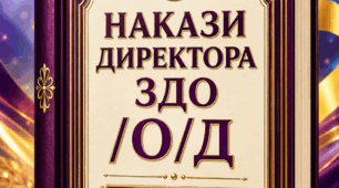 Накази директора (керівника) ЗДО, червень 2026 -  ОД
