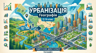 Тест з теми "Урбанізація"