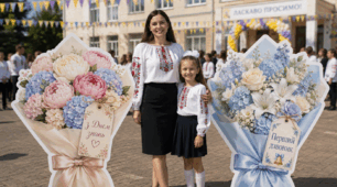 🌸 Ростові букети до Дня знань 🌸 Фотозона до 1 дзвоника