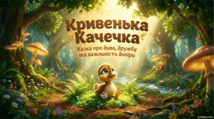 Конспект заняття: «Подорож у казку "Кривенька качечка": вчимося переказувати та цінувати довіру»