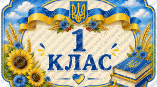Патріотичні таблички на двері класу (1–4 класи) 1 клас, 2 клас, 3 клас, 4 клас.
