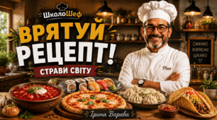 Інтерактивна презентація "Врятуй рецепт! Страви світу"