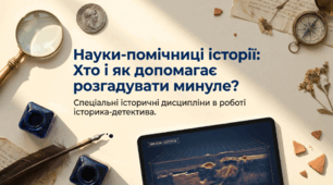 Презентація на тему: "Науки-помічниці історії" + конспект до презентації