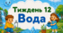 Тематичний тиждень "Вода" 1 клас НУШ Стіна слів