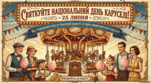 25 липня - Національний день каруселі у США