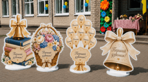🍁 Ростові фігури до Першого дзвоника 🍁