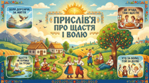 Прислів'я і приказки про щастя і волю