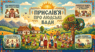 Прислів'я і приказки про людські вади