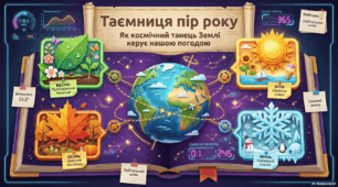 Чому змінюються пори року? - презентація